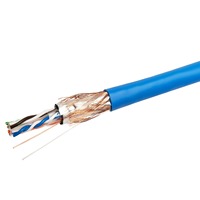Baoxun 5M Gigabit Ethernet Cat6A Cable de red Par trenzado de doble blindaje 300m Rj45 Cobre puro sin oxígeno 1M Cable de conexión CCC