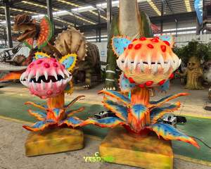 Plante animatronique carnivore réaliste pour exposition, thème jungle, parc à thème, jardin botanique - Product Image 3
