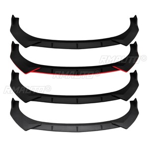 For Hyundai Elantra 2021 Car Front Bumper <b>Lip</b> Splitter Diffuser Spoiler Body Kit <b>Gloss</b> Black Bumper <b>Lip</b> Modification Part - Product Image 6