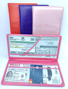 Accessoires automobiles en gros : Étui magnétique pour permis de conduire et documents d'immatriculation de véhicule pour <span class=keywords><strong>femme</strong></span> - Product Image 4