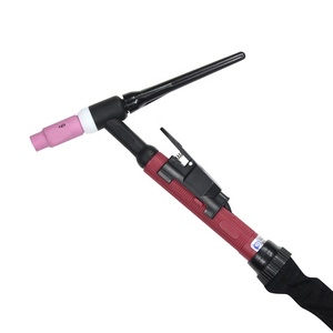 WP17กับ4เมตร<span class=keywords><strong>สาย</strong></span>เชื่อม TIG ไฟฉายเชื่อม Tig ไฟฉาย/Gun-4m ก๊าซระบายความร้อนด้วยอาร์กอนไฟฉาย Wp17 - Product Image 2