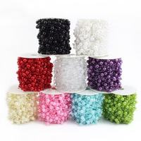 Chaîne de perles flottantes pour la pêche en gros, 60 mètres, décoration de Noël, couronne, guirlande, chaîne de perles, faible MOQ en stock