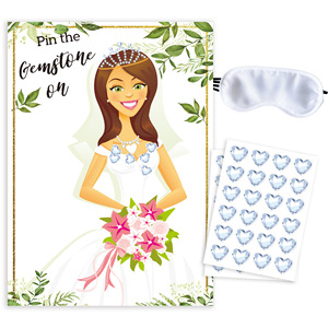 Nicro, venta al por mayor, tarjeta de juego de <span class=keywords><strong>despedida</strong></span> de <span class=keywords><strong>soltera</strong></span>, suministros de decoración de boda, tarjeta de juego de boda - Product Image 3