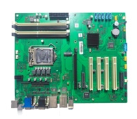 Nouvelle carte mère industrielle tout-en-un B85 4e génération en gros JS ATX-B85A02 LGA1150 4 DDR3 RAM avec VGA, double LAN, double ports COM