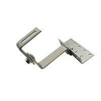 Promotion : Crochet de fixation réglable en acier inoxydable A2 pour structure de montage de panneaux solaires sur toit en tuiles