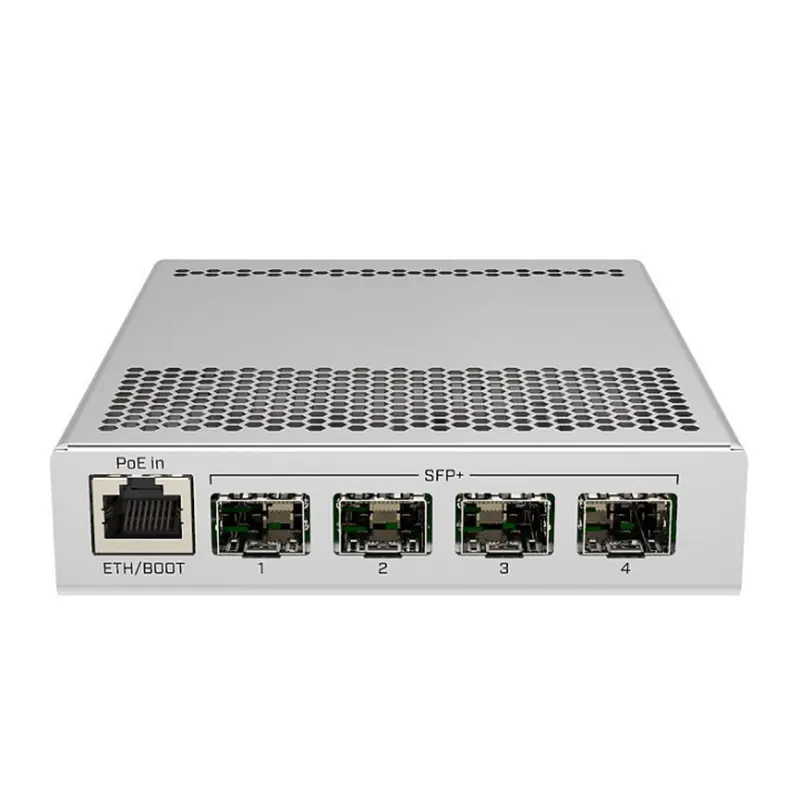 MikroTik CRS305-1G-4S+IN Ten Gigabit five port intelligent network management switch Metal redundant power supply