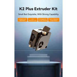 ชุดอุปกรณ์หัวฉีด Creality K2 Plus ของแท้ อะไหล่เครื่องพิมพ์ 3 มิติ ระบบป้อนเส้นพลาสติกแบบสองเกียร์ สำหรับ K2 K2 Pro - Product Image 2