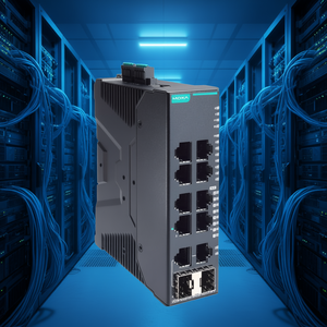 Switch Gestionado Gigabit PoE Moxa SDS-G3010-8PoE-2GTXSFP-T para Redes Empresariales - Product Image 3