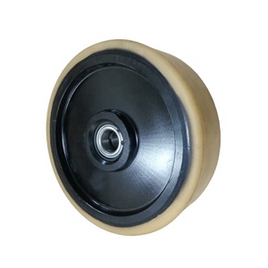 Vente chaude RRE180 roue de roulement de chariot élévateur diverses spécifications de roue de chariot élévateur roue de chariot élévateur en polyuréthane 241860 - Product Image 1