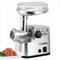 Hachoir à viande électrique, prix compétitif, haute qualité, hachoir à viande automatique pour la maison, trancheuse en acier inoxydable, 1800W, silencieux