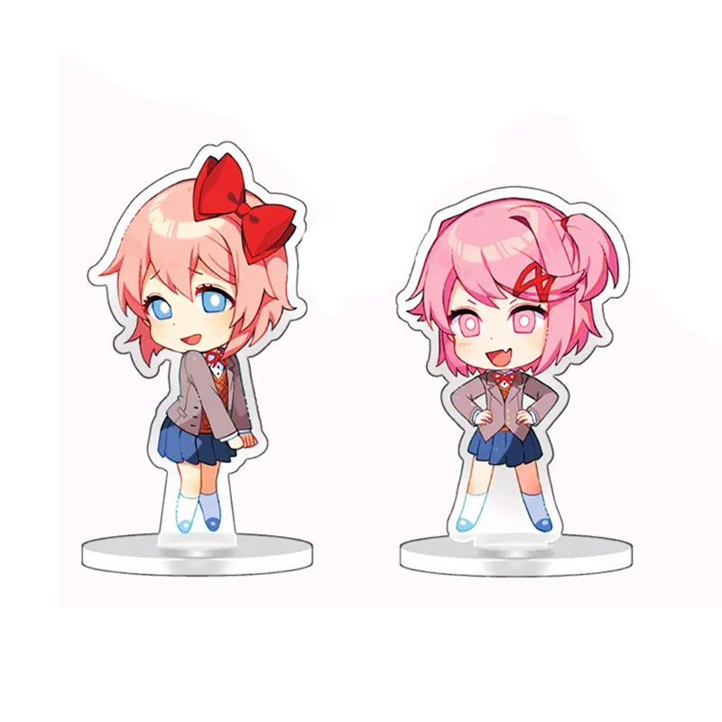 Nhân vật Acrylic Standee cắt trò chơi hình in màu acrylic đứng với cơ sở tùy chỉnh Anime Acrylic Standee