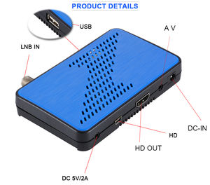 Décodeur tv box afrique du <span class=keywords><strong>sud</strong></span> DVB S2 récepteur de télévision satellite Mini Full Hd Dvb-S2 récepteur Satellite Cccam <span class=keywords><strong>IPTV</strong></span> - Product Image 3