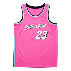 Maillot de basket-ball unisexe Healy Energetic Pink, haute performance, léger, confortable, adapté aux femmes, sports de plein air - Product Image 1