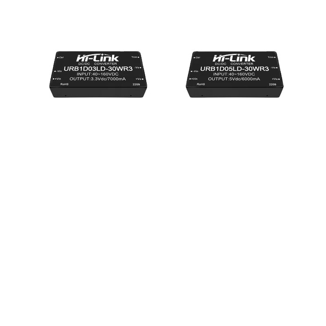 Hi-Link 30W 5V/12V/15V/24V Single Output 40-160Vdc URB1D05LD-30WR3 URB1D12LD-30WR3 URB1D24LD-30WR3 DC Power Supply Module