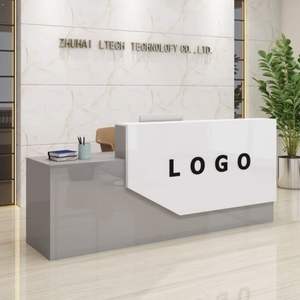 Table et chaises <span class=keywords><strong>de</strong></span> bureau durables Bureau <span class=keywords><strong>d</strong></span>'<span class=keywords><strong>accueil</strong></span> avec pierre moderne pour magasin <span class=keywords><strong>d</strong></span>étail Hôtel Bar Utilisation commerciale - Product Image 2