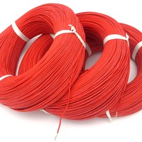 Câble électrique flexible en silicone HONGPAI VDE H05SS-F à conducteurs en cuivre toronné, 300/500V, haute température, pour chauffage