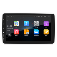 Lecteur DVD vidéo de voiture Android simple din 1 din 10 pouces avec lecteur de radio audio de voiture de navigation Gps réglable à 90 degrés