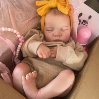 Muñecas Reborn Realistas Niña de 49 cm Muñecas Recién Nacidas de Aspecto Realista de Silicona Suave de Cuerpo Completo Bebé de la Vida Real