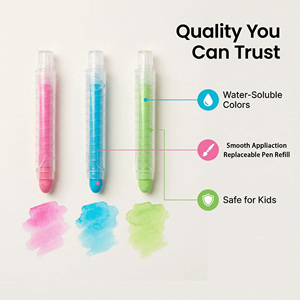 Set di Pastelli Multicolore Non Tossici per Artisti e Bambini, Senza Polvere, Solubili in Acqua, per Studenti - Product Image 5