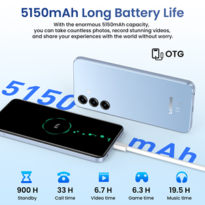 Lagenio A10 điện thoại thông minh Android 15 6.52 "điện thoại di động 13MP + 5MP máy ảnh không thấm nước điện thoại di động 4G điện thoại thông minh - Product Image 4