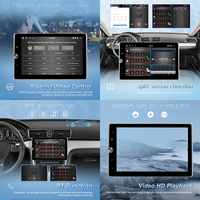 Autoradio Android Hikity 10.4 ''2 + 64G rotatif motorisé CarPlay/Android Auto/GPS/WiFi pour VW/PASSAT/SKODA/POLO/OCTAVIA/GOLF