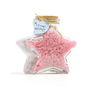 <span class=keywords><strong>Sal</strong></span> <span class=keywords><strong>de</strong></span> Baño <span class=keywords><strong>de</strong></span> Cristal con Fragancia a Mar, Color Puro, en Botella, Estilo Corazón y Estrella, con Flores Secas, Disponible en Stock - Product Image 3