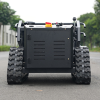 Pengiriman Gratis Murah Mesin Pemotong Rumput Robot RC Diesel 800mm dengan Remote Start, Kecepatan Maksimum 55 °   Mesin Pemotong Rumput Kendali Jarak Jauh untuk Lereng