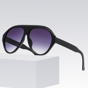 Nouvelles Lunettes de Soleil Rondes de Grande Taille Haut de Gamme, Style Europé<span class=keywords><strong>en</strong></span> et Américain, Protection UV, Luxe Personnalisé pour Hommes et Femmes - Product Image 3