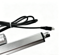 Mini-actuateur linéaire 2000N Course 50mm 100mm 150mm 200mm 300mm 400mm Tige télescopique Actuateur pousser-tirer 12V 24V