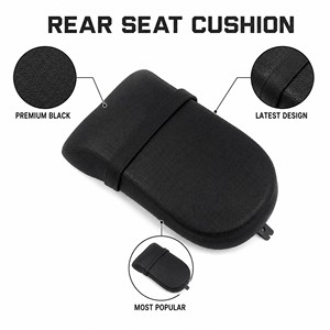 Coussin de siège arrière pour passager BMW R18 R18 Classic <span class=keywords><strong>R18B</strong></span> R18 Transcontinental R18 Roctane 2020-2025 en mousse noire – Nouveauté - Product Image 3