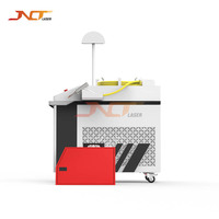 Machine de soudage, découpe et nettoyage au laser à fibre portative 4 en 1 de haute qualité, 3000W, avec certification CE, pour l'élimination de la rouille des métaux, directement de l'usine
