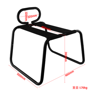 性爱椅长凳弹跳凳定位躺椅成人情侣性爱椅 (黑色，加厚) - Product Image 6
