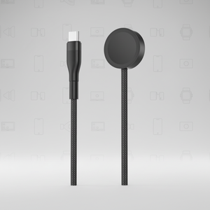 Câble <span class=keywords><strong>de</strong></span> données USB Type-C tressé en aluminium léger noir <span class=keywords><strong>de</strong></span> 1,2 m, personnalisé par l'usine Niuting, <span class=keywords><strong>charge</strong></span> 60W pour montre - Product Image 1