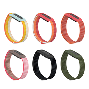 Correa de Repuesto de Nailon Tejido con Parachoques de TPU Resistente OEM de Fábrica Win-Win para Fitbit Air - Product Image 2