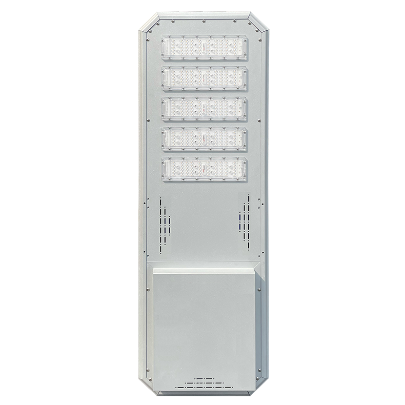 60 watts light control intelligent discharge system monocrystalline silicon 80AH aluminium outdoor all in one solar street light
