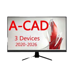 Licence <span class=keywords><strong>AutoCAD</strong></span> 3 ans (2025-2018) 24/7 – Clé de licence logiciel de dessin et de conception pour Mac/PC – 3 appareils (1 PC = 3 ans) - Product Image 1