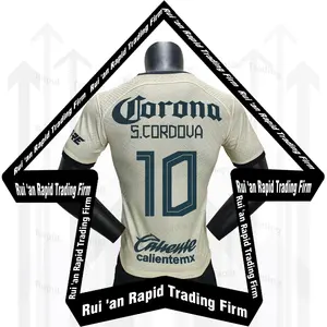 थोक 2023-24 ऑनलाइन बिक्री फैक्टरी नवीनतम मौसम क्लब मेक्सिको अमेरिका एस cordova 10 दूर फुटबॉल शर्ट वर्दी फुटबॉल जर्सी