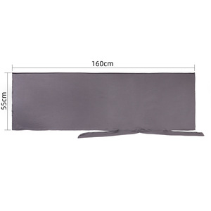 Sciarpa lunga modale da <span class=keywords><strong>donna</strong></span> di alta qualità in seta di cotone con cinturino incrociato con cinturino in testa scialle in tinta unita elastico Bandana etnica - Product Image 4