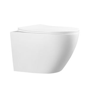 Venta al por mayor de China de cerámica de una pieza suspendida de pared estilo japonés <span class=keywords><strong>inodoro</strong></span> <span class=keywords><strong>barato</strong></span> P trampa Chaozhou en pared <span class=keywords><strong>inodoro</strong></span> Suite - Product Image 1