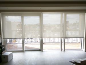 Rideau occultant à roulettes Horizontal, doublure, en matériau <span class=keywords><strong>blanc</strong></span>, pour fenêtres de bureau, stores roulants, 1 pièce - Product Image 6