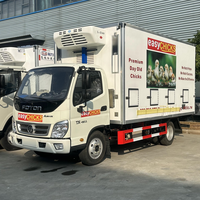 Camion de transport de poussins d'un jour Foton - Système de contrôle précis de la température et de ventilation