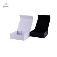 Boîtes cadeaux rigides en papier kraft pliables à fermeture magnétique écologiques et durables Paclov, emballages personnalisables de qualité supérieure