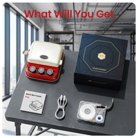 Imprimante d'étiquettes Phomemo P15 Machine à étiquettes portable pour la maison Imprimante de stockage de manuels portable Mini machine d'étiquettes intelligente pour les étudiants