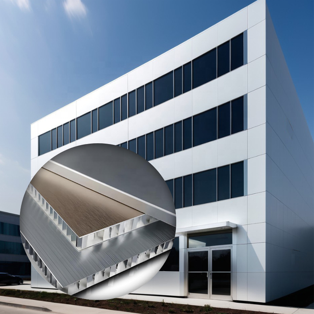 Aluminum Acoustic Sheet Honeycomb Panel for Office Building Curtain Wall