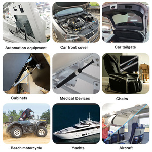 Jonly nhà máy trực tiếp van điều tiết loại 350N xi lanh thép không gỉ lifti giảm xóc lò xo khí - Product Image 6