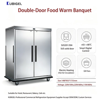Armoire chauffante pour la restauration commerciale avec réfrigération – Solution pour banquets et événements