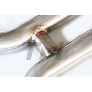 TM PERFORMANCE SS304 Système d'échappement à valve Catback pour Mercedes-Benz M178 C190 <span class=keywords><strong>AMG</strong></span> GTR Coupé <span class=keywords><strong>V8</strong></span> Bi-turbo 2018 + Acier inoxydable - Product Image 6