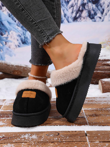 Pantofole da Donna per <span class=keywords><strong>Casa</strong></span>, <span class=keywords><strong>Ciabatte</strong></span> Moda in Pelliccia, Pantofole Morbide e Pelose per Interni, Pantofole Casual Invernali da Donna all'Ingrosso - Product Image 6