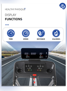 Caminadora Eléctrica Plegable para Uso Doméstico, Caminadora Motorizada con Inclinación Manual y Prueba de Frecuencia Cardíaca - Product Image 5