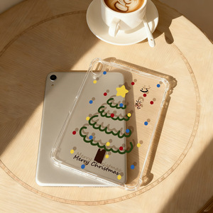เคสแท็บเล็ต TPU แบบนิ่มลายต้นคริสต์มาสสไตล์มินิมอลสำหรับ iPad 11 / iPad Mini 6, เคสกันกระแทกแบบพิเศษ - Product Image 5